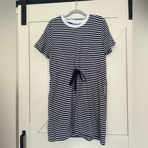 Draper James Tie Waist Shirt Dress